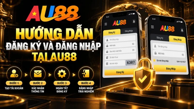 Hướng dẫn đăng ký và đăng nhập AU88